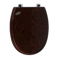 Крышка-сидение Simas Arcade орех, петли хром