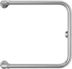 Полотенцесушитель водяной Terminus П-образный 500x500 хром