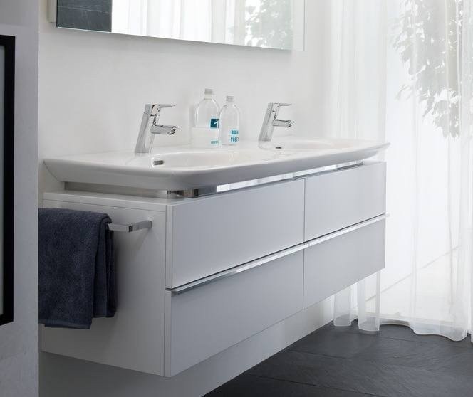 Раковина двойная Laufen Palace New 8.1070.8.000 (детальная фотография), двойные index_1