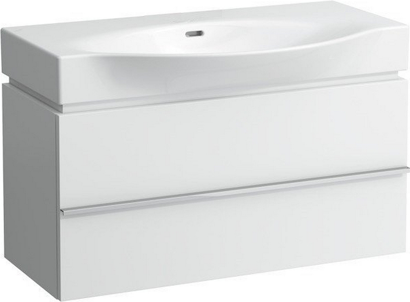 Раковина Laufen Palace 90 см без отверстий для смесителя 8.1170.2.000.109.1 (детальная фотография), современные, hi-tech