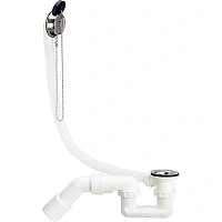 Слив-перелив Viega с цепочкой и пробкой