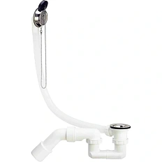 Слив-перелив Viega с цепочкой и пробкой