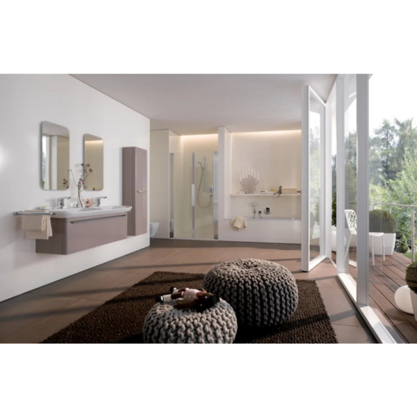 Раковина подвесная Geberit My Day 135430600 130 см (детальная фотография), подвесные, пристенные