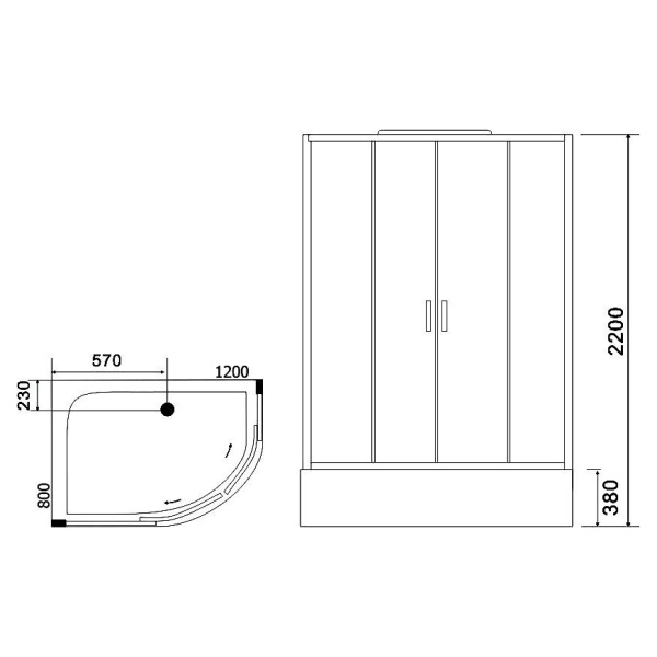 Схема (детальная фотография), со стеклянными задними стенками
