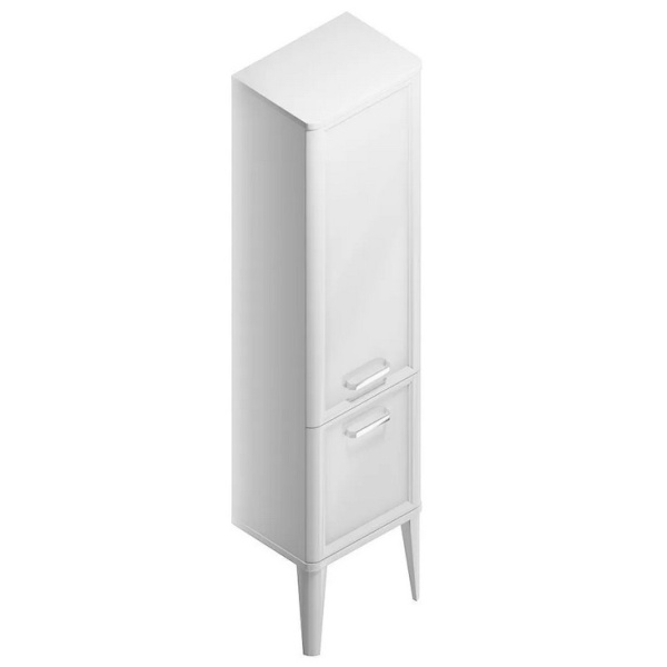 Шкаф-пенал напольный Kerama Marazzi Pompei 43 см белый PO.M.150\WHT (детальная фотография), 45 см