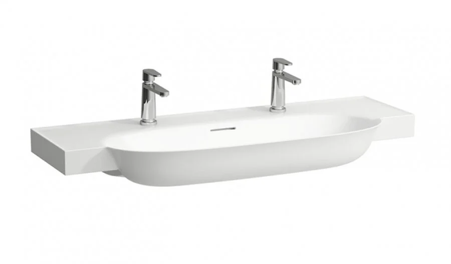 Раковина Laufen The New Classic 120 см белая 8.1385.8.757.107.1 (детальная фотография)