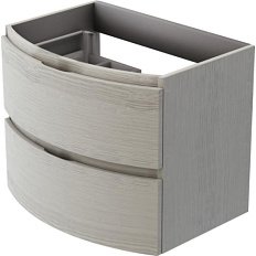 Тумба под раковину подвесная Cezares Vague 69 см Rovere Sbiancato