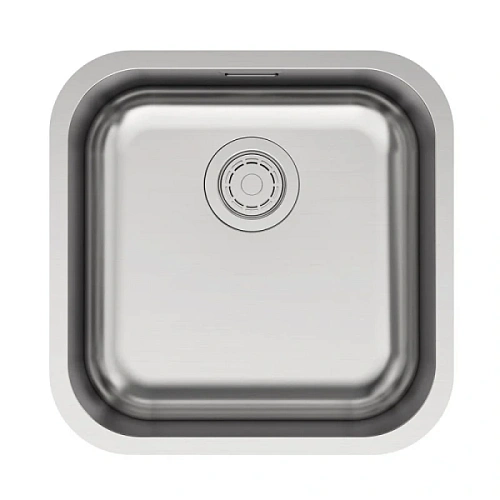Мойка для кухни Paulmark Vello 44 см нержавеющая сталь - фото 2