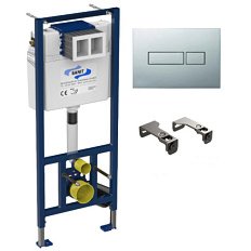 Инсталляция в комплекте для унитаза подвесного Sanit Ineo