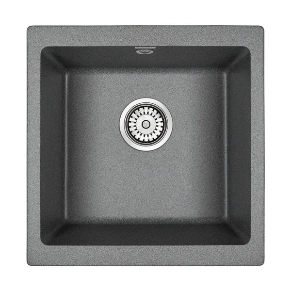 Мойка для кухни Paulmark Brilon 45 см графит PM104546-DG (детальная фотография)