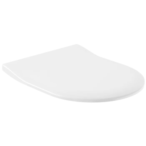 Крышка-сидение с микролифтом Villeroy & Boch Subway 2.0 белая 9M78S101 (детальная фотография), с микролифтом