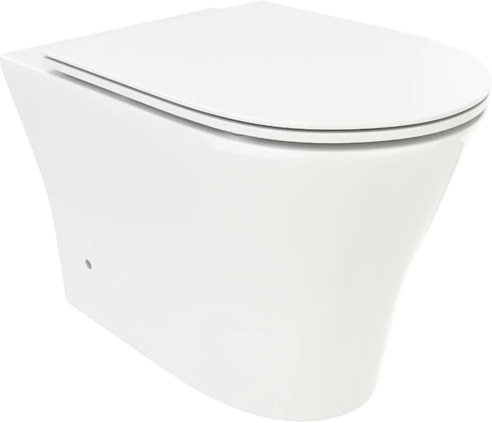 Унитаз напольный Ceruttispa Adige белый CT8907 (детальная фотография)