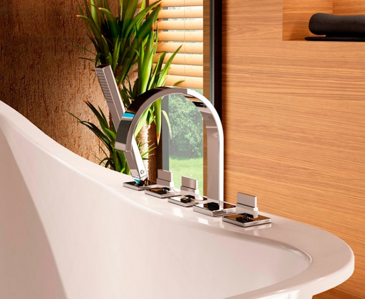 Ванна из литьевого мрамора, цвет белый, Romance Collections Leeds 1650770810W (детальная фотография), белые