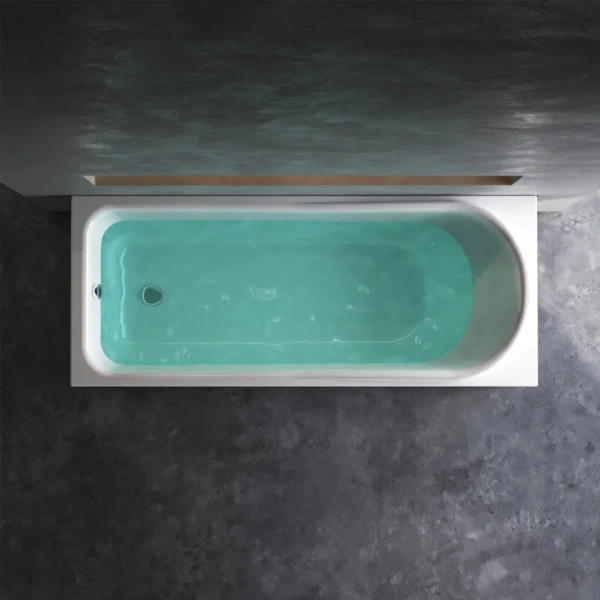 Ванна акриловая Am.Pm Like W80A-170-070W-A 170х70 см прямоугольная (детальная фотография), без гидромассажа, недорогие, большие