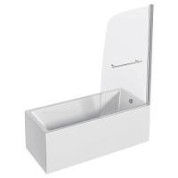 Шторка для ванны 1Marka 82х150 см профиль хром