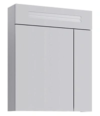 Зеркальный шкаф с подсветкой Aqwella Neo 60 см белый