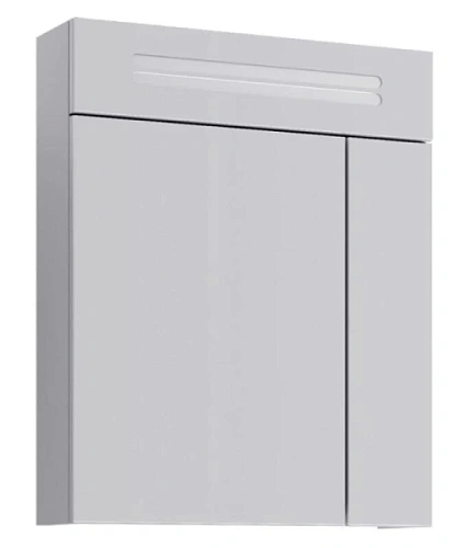 Зеркальный шкаф с подсветкой Aqwella Neo 60 см белый - фото 3