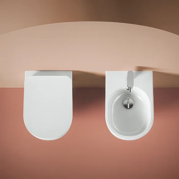 Биде подвесное ArtCeram File 2.0 белый глянцевый FLB003 01 00 (детальная фотография), подвесные