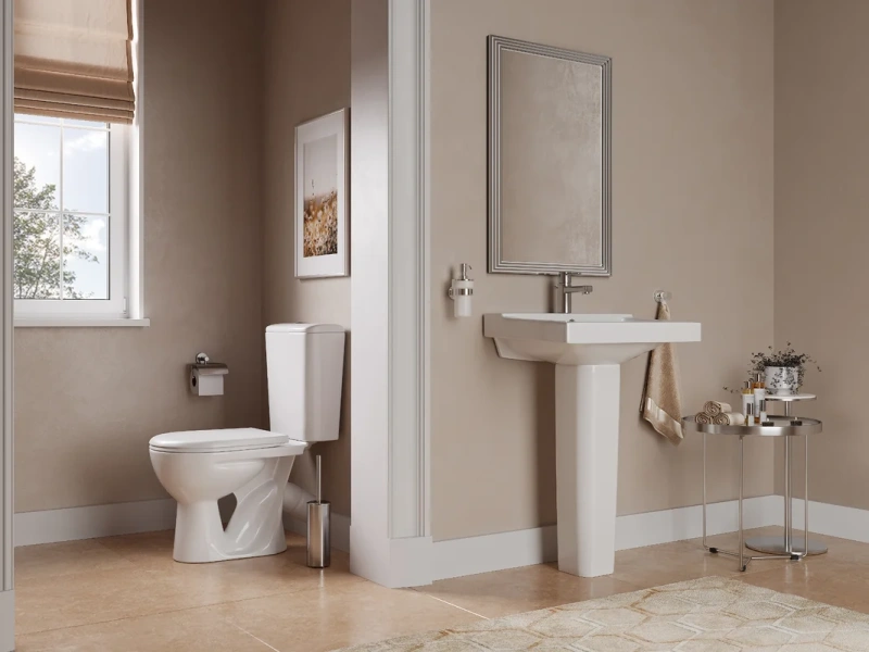 Пьедестал для раковины Santeri Орион белый 1.3600.8.S00.00B.0 (детальная фотография), в наличии