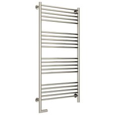 Полотенцесушитель электрический левый, цвет без покрытия перемычка прямая Сунержа Богема 2.0 1200х600