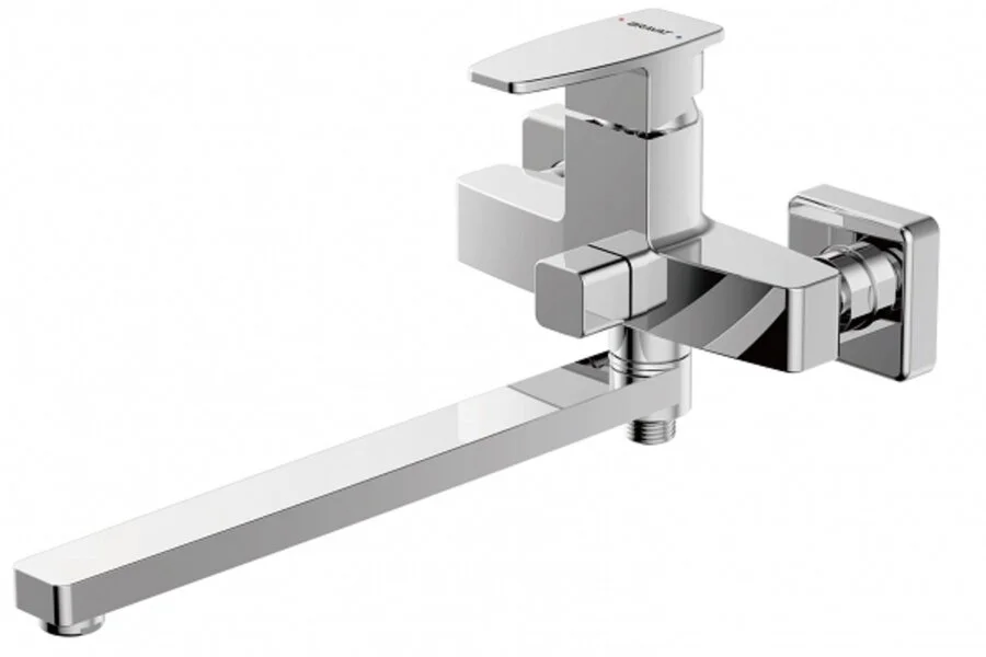 Смеситель для ванны Bravat Riffle F672106C-L (детальная фотография)