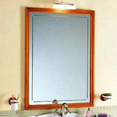 Зеркало для ванной Tiffany World 71025noce biondo