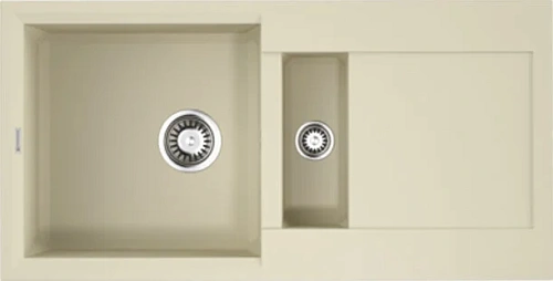 Мойка для кухни Omoikiri Sakaime 86-2-BE 86 см ваниль - фото 9