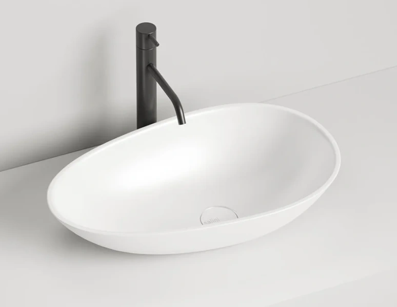 Раковина Salini Paola 58 см матовая 1101201SM (детальная фотография), современные, hi-tech