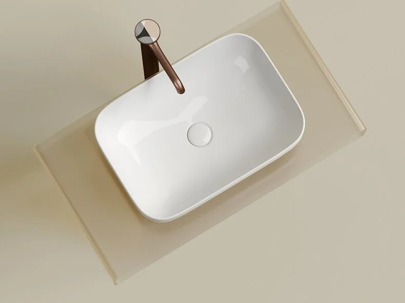 Раковина Ceramica Nova Element 50 см белая CN6055 (детальная фотография) index_1