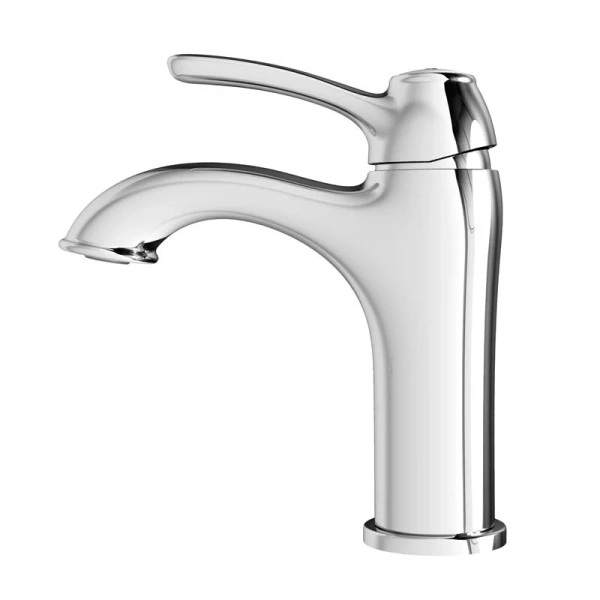 Смеситель для раковины IDDIS Oldie хром OLDSB00i01 (детальная фотография), недорогие, округлая форма