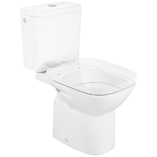 Унитаз компакт Roca Debba 34299700Y с бачком (детальная фотография), с бачком