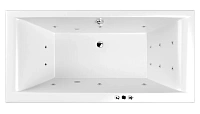 Ванна гидромассажная Whitecross Savia Duo Smart, 170 х 80 см, увеличенная толщина акрила, усиленная армировка, белый/хром, 0103.170080.100.SMART.CR