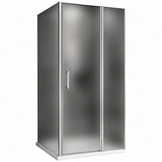 Душевой уголок Abber Sonnenstrand 110х75 см профиль хром, стекло матовое