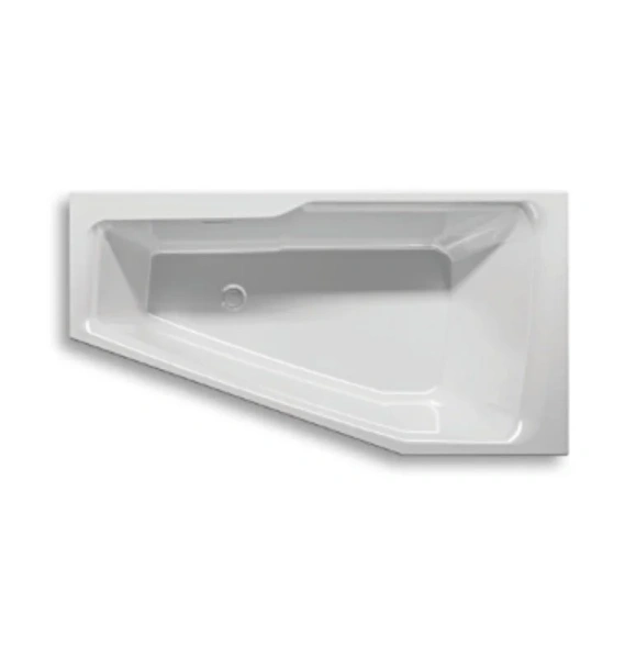 Ванна акриловая Riho Rething Space 170x90 см левосторонняя B114006005 (детальная фотография), угловые, приставные