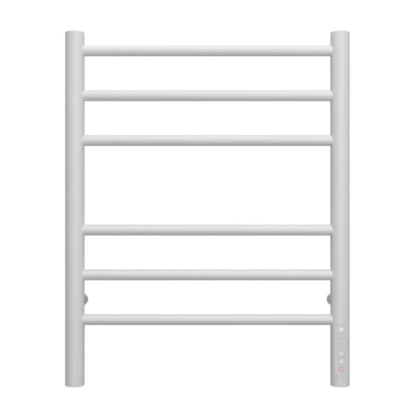 Полотенцесушитель электрический Terminus Аврора П6 46700785274 450х600 встроенный диммер (детальная фотография), белыe, черный