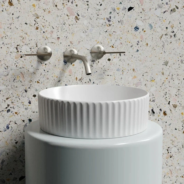 Раковина Ceramica Nova Element 36 см белая глянцевая CN6057 (детальная фотография), из санфарфора