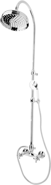 Душевая стойка Cezares Golf хром GOLF-CD-01-Bi (детальная фотография)