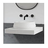 Раковина Abber Stein 60 см накладная