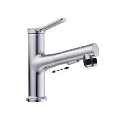 Смеситель для раковины BelBagno хром
