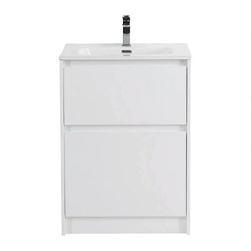 Тумба под раковину напольная BelBagno Kraft 60 см Bianco Opaco - фото 1