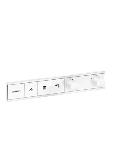 Смеситель для душа Hansgrohe RainSelect матовый белый - фото 2