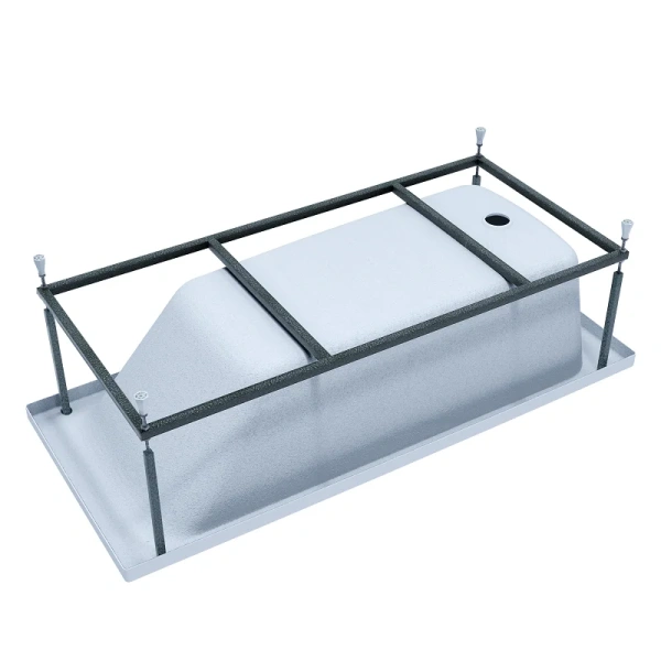 Ванна акриловая 1ACReal Gamma 140, 140 х 70 см, белая, BBA-GA147X0-00U Щ0000025829 (детальная фотография), в наличии