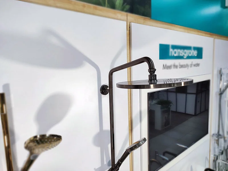 Душевая стойка Hansgrohe Croma Select S черный хром 26890340 (детальная фотография) index_1