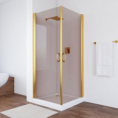 Душевой уголок стекло бронза Vegas-glass EA 90х80 05