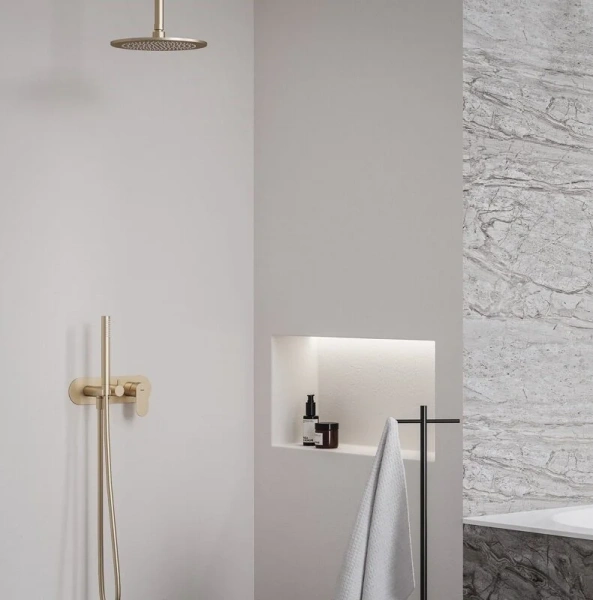 Смеситель для душа Ravak Eleganta розовое золото X070374 (детальная фотография), золото