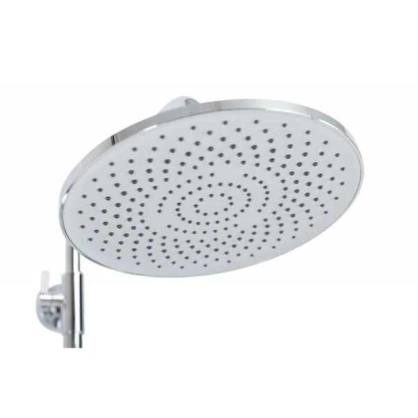 Душевая стойка BelBagno Aurora со смесителем и изливом AURORA-VSCM-CRM (детальная фотография), рычажные