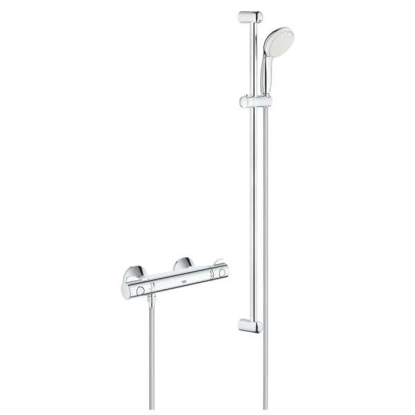 Душевой комплект Grohe Grohtherm 800 хром 34566001 (детальная фотография)
