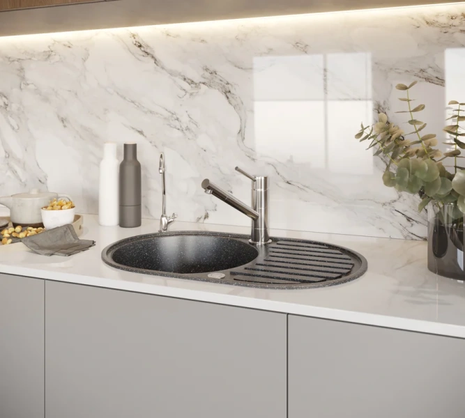 Смеситель для кухни Blanco Kano 521502 (детальная фотография), для кухни