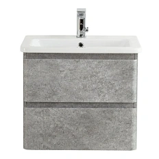 Тумба под раковину подвесная BelBagno Albano-Cer 50 см cemento verona grigio