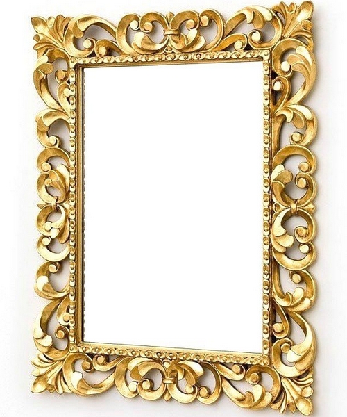 Зеркало для ванной ArtCeram Barocca ACS001 (детальная фотография), в раме